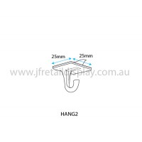 Adhesive Ceiling Hook-J Style (HANG2)